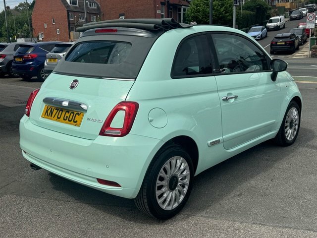 Fiat 500C Convertible Green #5