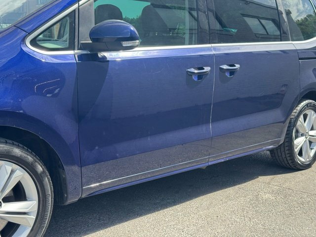 Seat Alhambra Tdi Connect 5-Door Blue #12