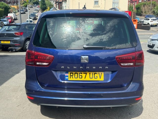 Seat Alhambra Mpv Blue #4