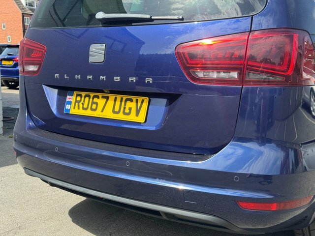 Seat Alhambra Tdi Connect 5-Door Blue #14