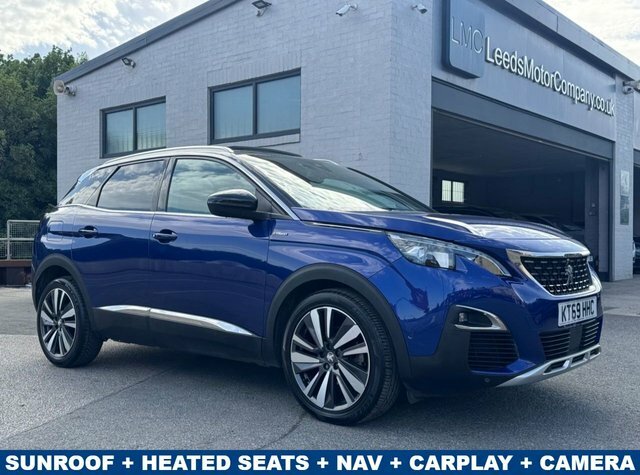 Peugeot 3008 3008 Gt Line Premium Puretech Ss Blue