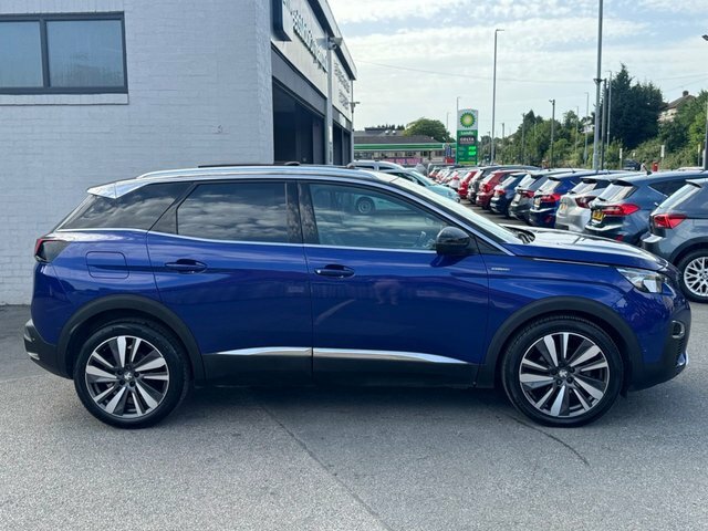 Peugeot 3008 3008 Gt Line Premium Puretech Ss Blue #3
