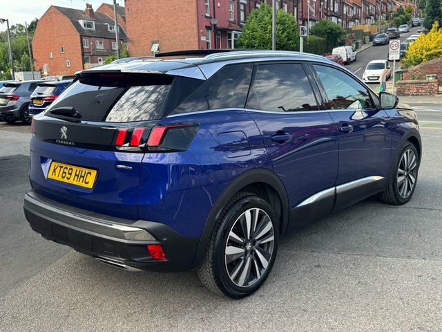 Peugeot 3008 3008 Gt Line Premium Puretech Ss Blue #4