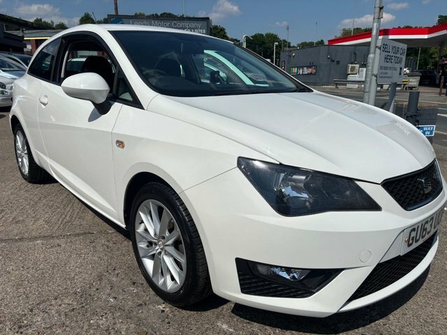 Seat Ibiza Hatchback White #3