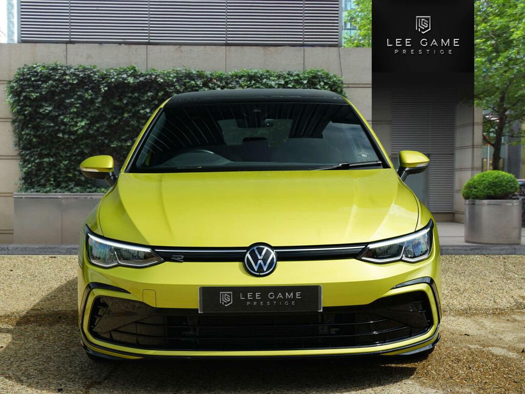 Volkswagen Golf 1.5 Etsi Mhev R-line Dsg Euro 6 Ss Yellow #3
