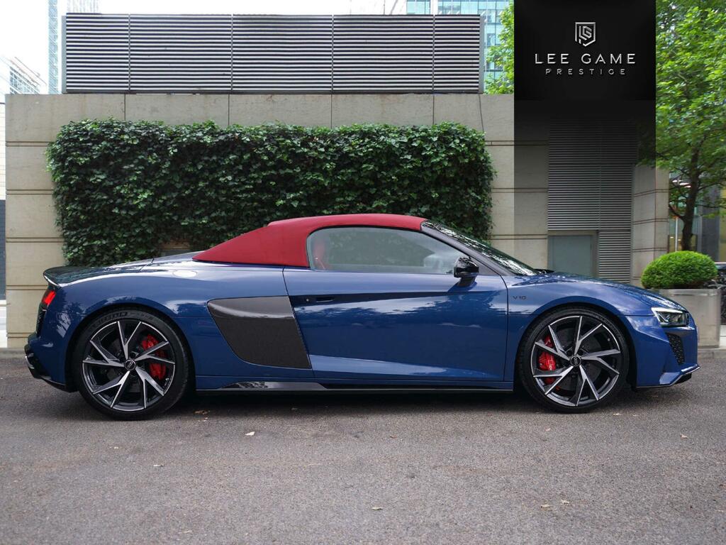 Audi R8 5.2 Fsi V10 Performance Edition Spyder S Tronic Qu Blue #4