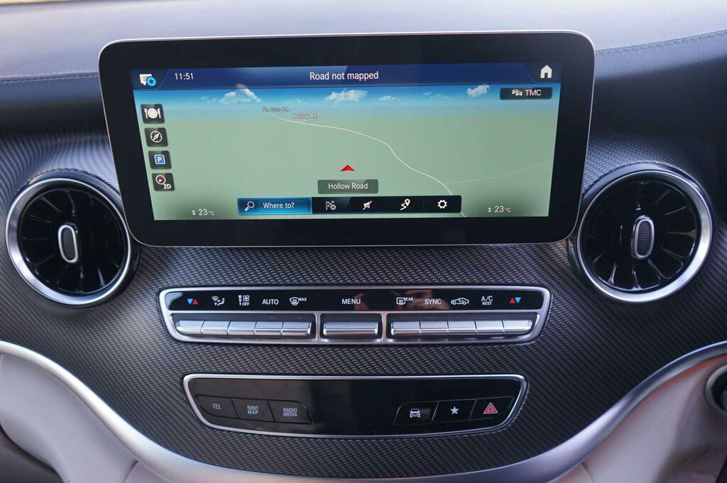 Mercedes-Benz V Class Mpv Black #8