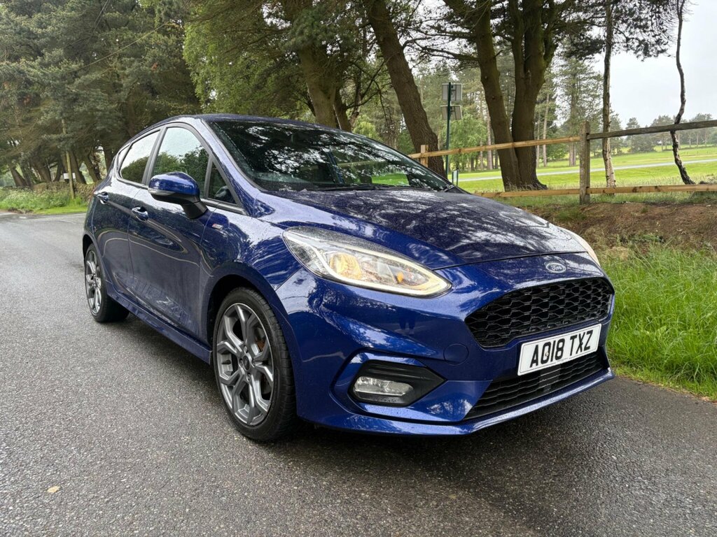 Ford Fiesta 1.0T Ecoboost St-line Euro 6 Ss Blue
