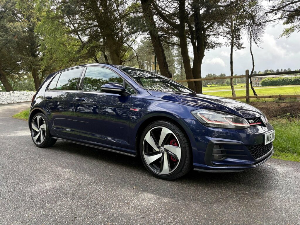 Volkswagen Golf 2.0 Tsi Gti Performance Dsg Euro 6 Ss MA19ZMV Blue #2