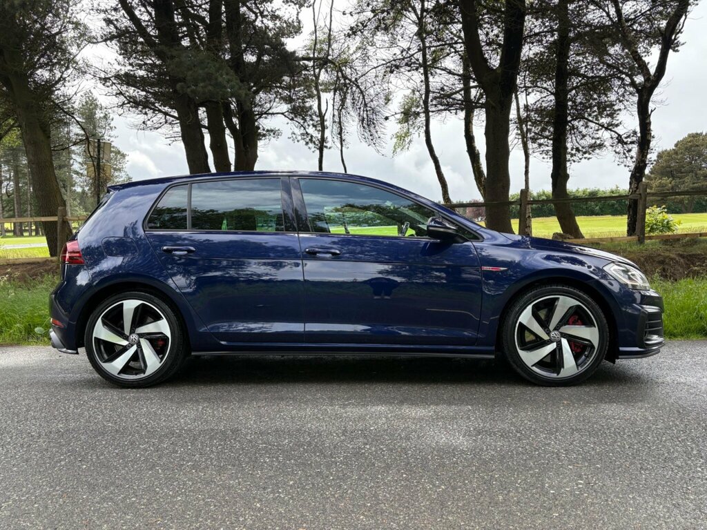 Volkswagen Golf 2.0 Tsi Gti Performance Dsg Euro 6 Ss MA19ZMV Blue #4