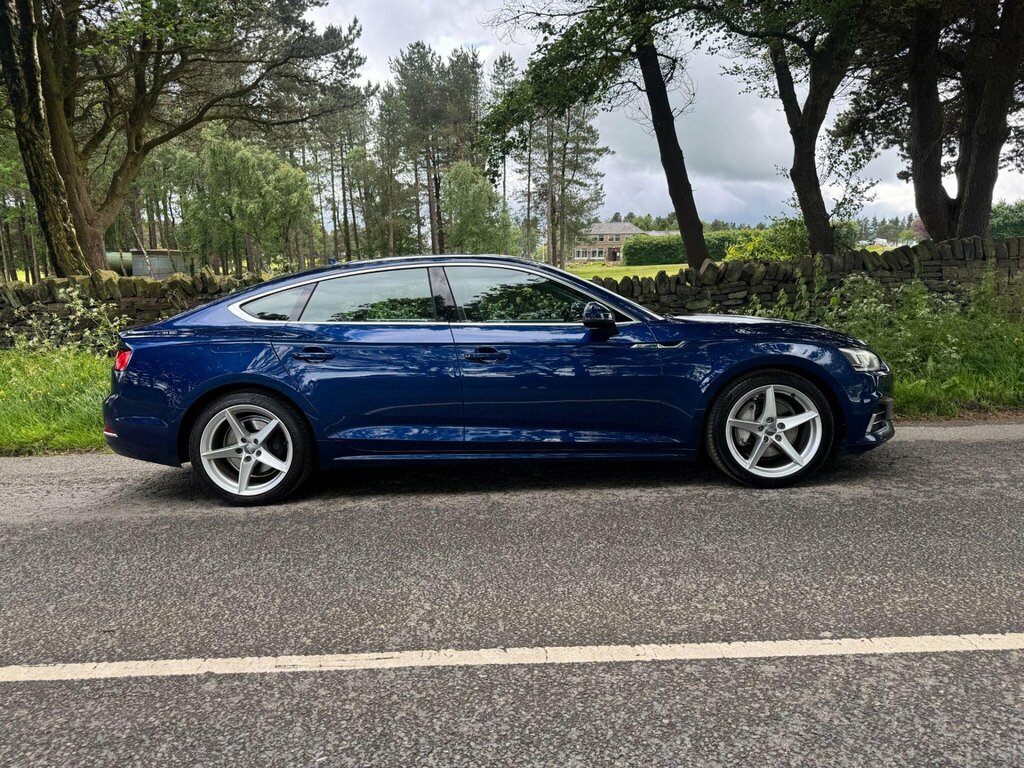 Audi A5 2.0 Tdi Sport Sportback S Tronic Euro 6 Ss Blue #5