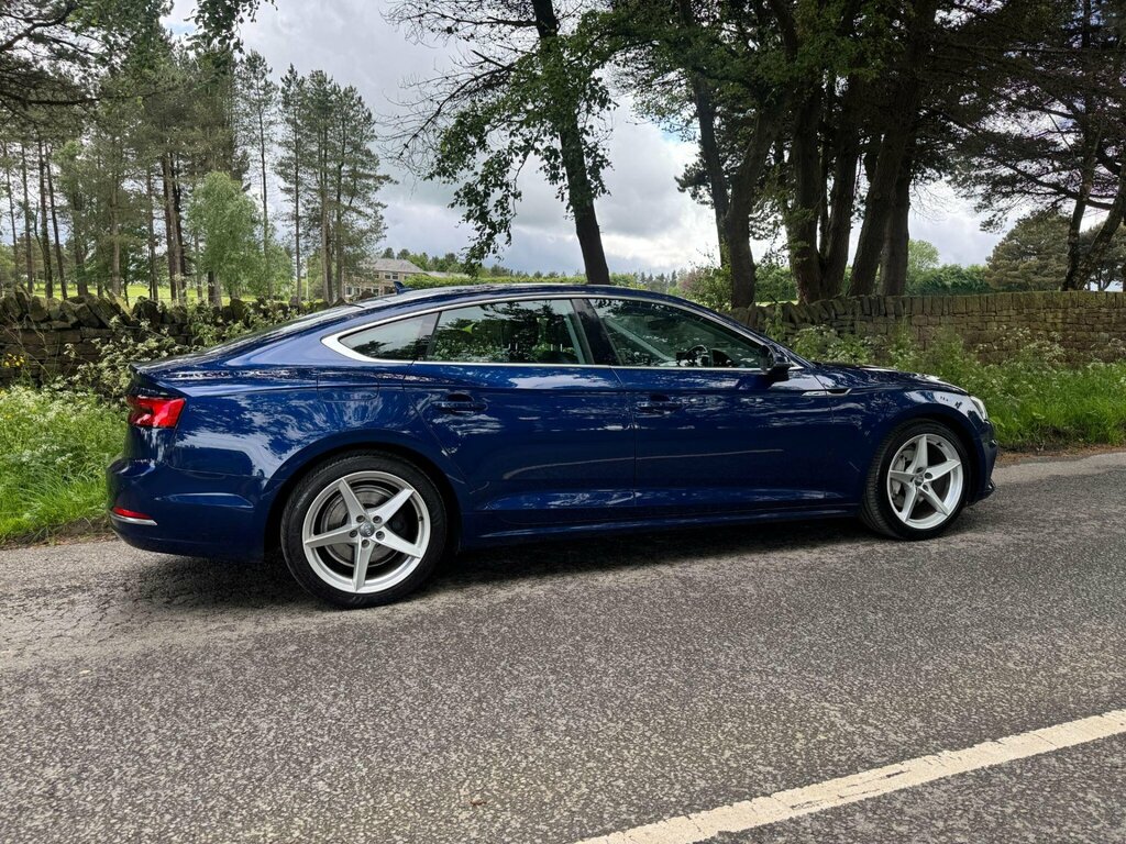 Audi A5 2.0 Tdi Sport Sportback S Tronic Euro 6 Ss Blue #6