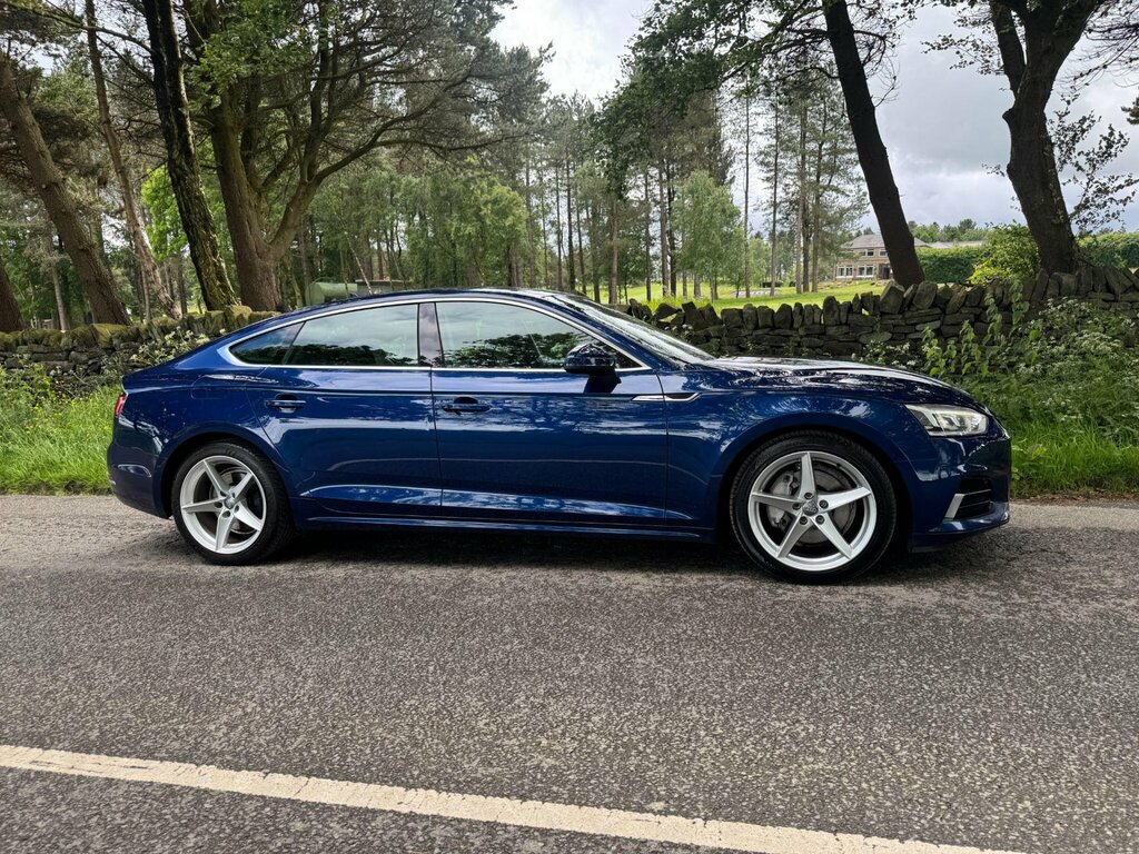 Audi A5 2.0 Tdi Sport Sportback S Tronic Euro 6 Ss Blue #4