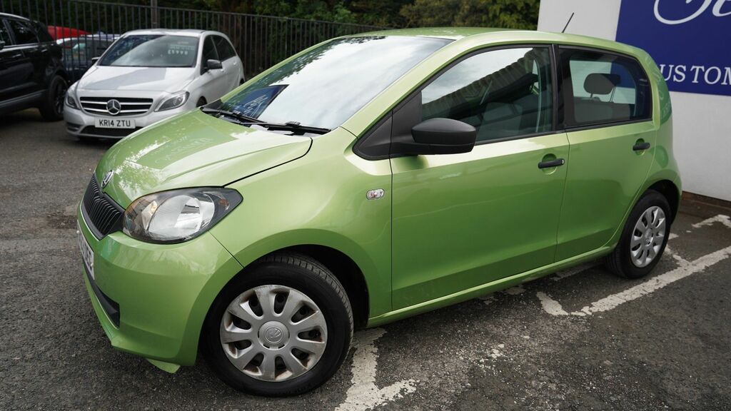 Skoda Citigo 2013 1.0 Mpi S Hatchback Euro 5 Green #5