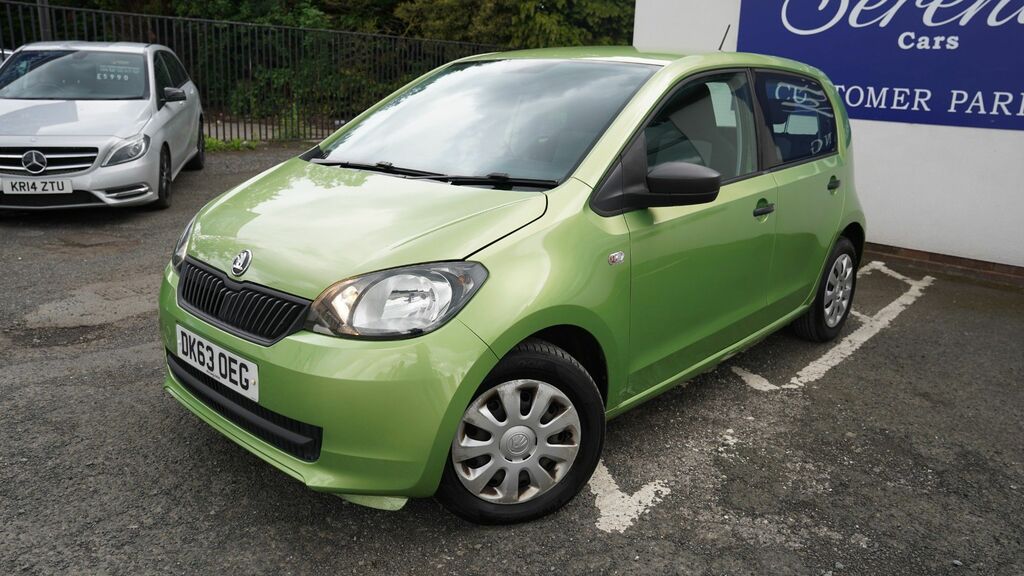 Skoda Citigo 2013 1.0 Mpi S Hatchback Euro 5 Green