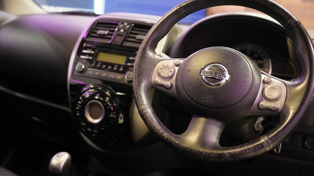 Nissan Micra 2015 1.2 Acenta Hatchback Euro 5 CA64WBN Grey #2