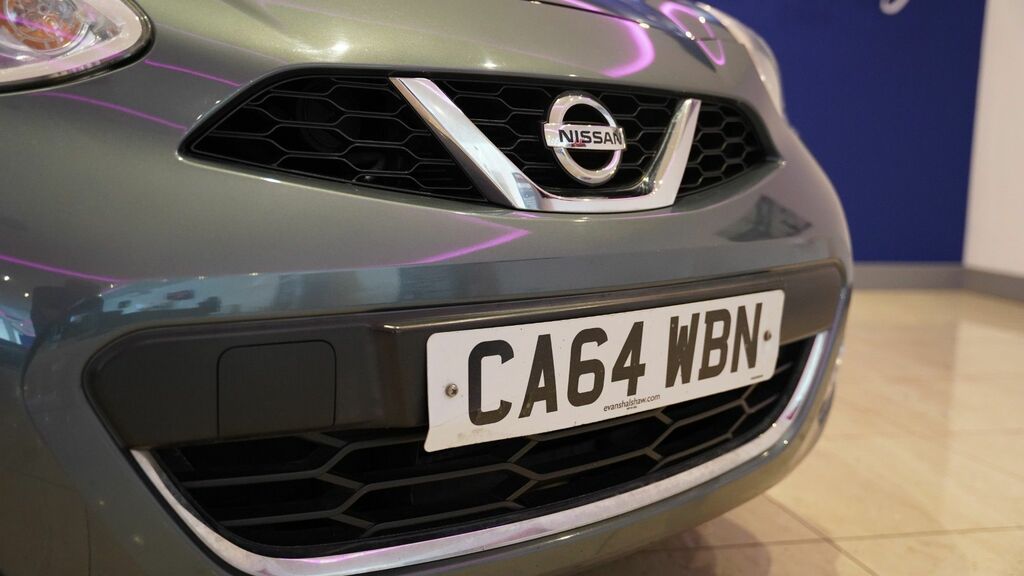 Nissan Micra 2015 1.2 Acenta Hatchback Euro 5 CA64WBN Grey #6