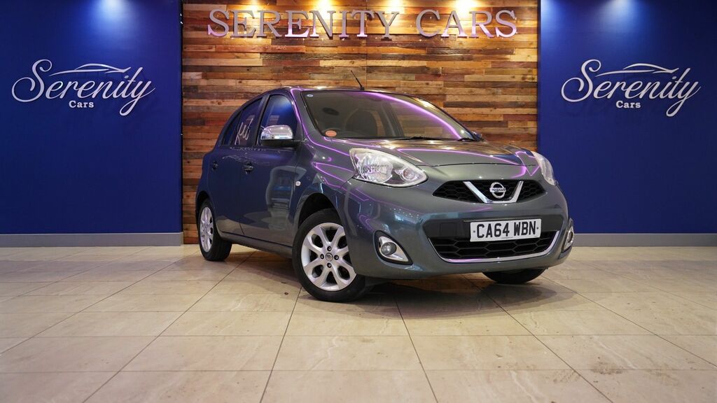 Nissan Micra 2015 1.2 Acenta Hatchback Euro 5 CA64WBN Grey #4