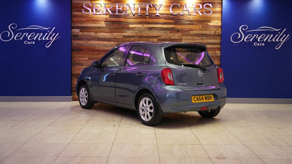 Nissan Micra 2015 1.2 Acenta Hatchback Euro 5 CA64WBN Grey #3