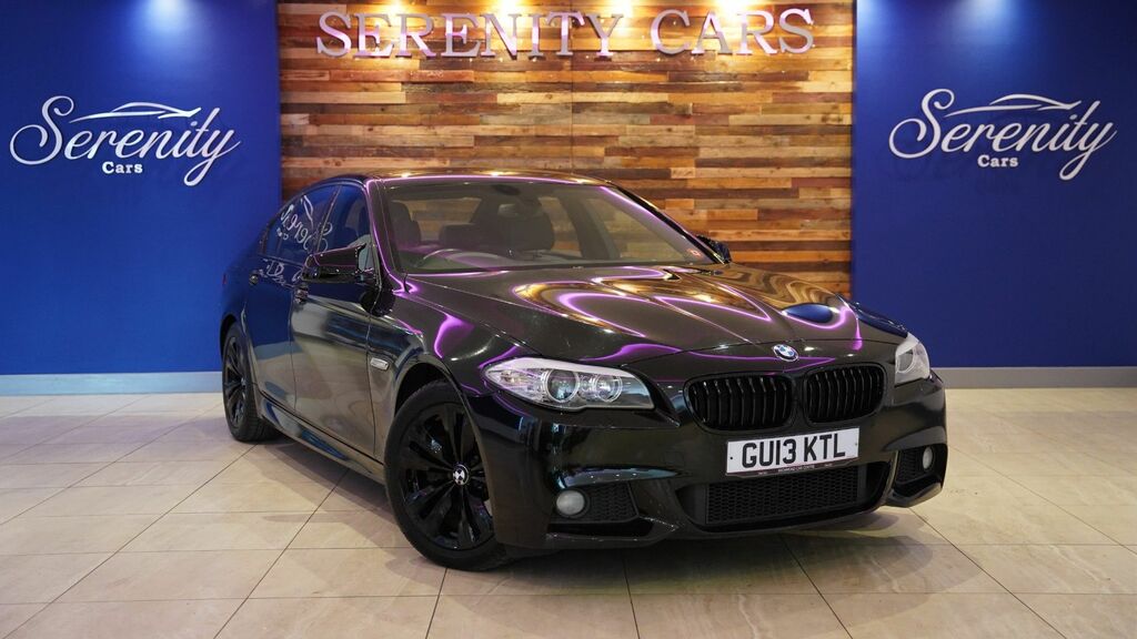 BMW 5 Series 2013 2.0 520D M Sport Saloon Eur Black