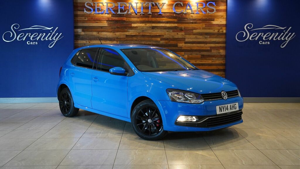 Volkswagen Polo 2014 1.0 Bluemotion Tech Se Hatchback M Blue