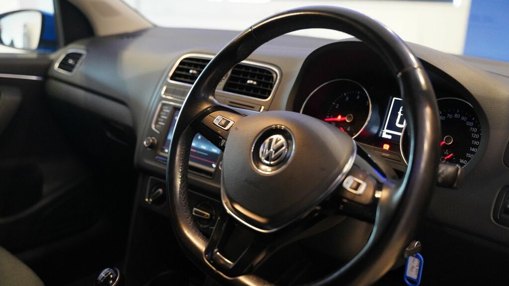 Volkswagen Polo 2014 1.0 Bluemotion Tech Se Hatchback M Blue #2