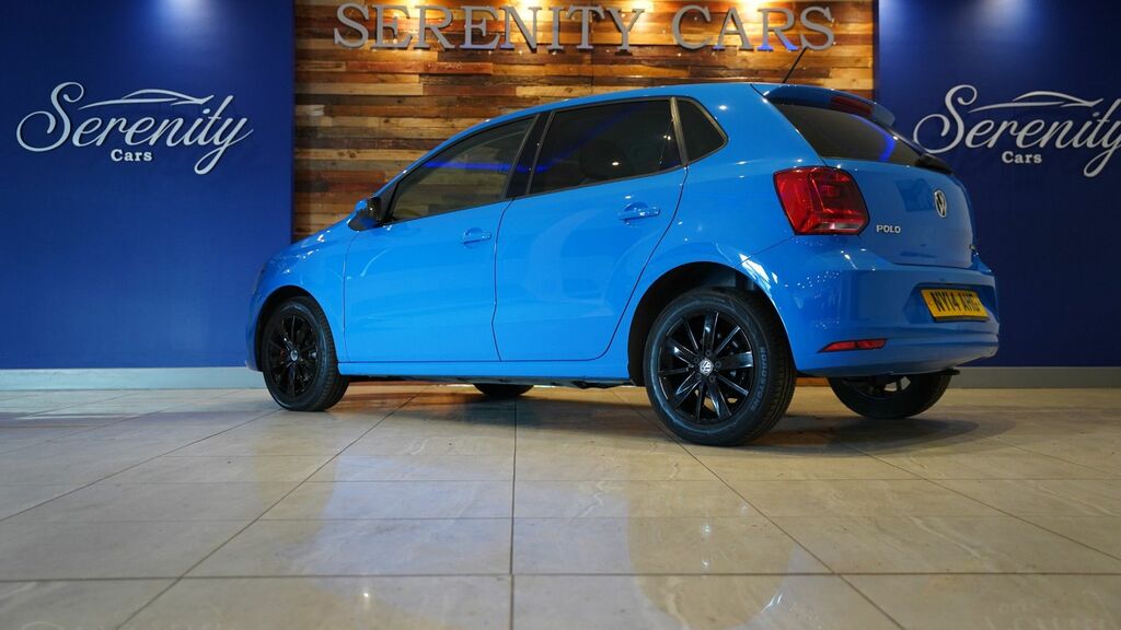 Volkswagen Polo 2014 1.0 Bluemotion Tech Se Hatchback M Blue #3