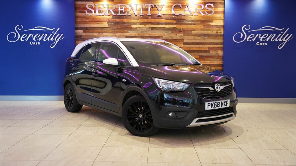 Vauxhall Crossland X 2018 1.2 Elite Suv Euro 6 83 Ps Black