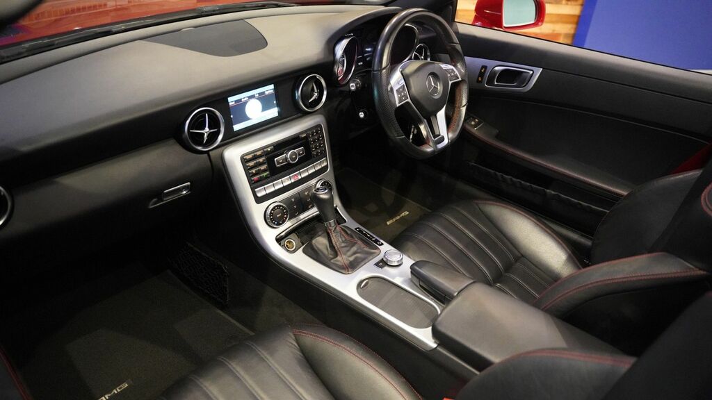 Mercedes-Benz SLK 2013 2.1 Slk250 Cdi Amg Sport Convertible Dies Red #5