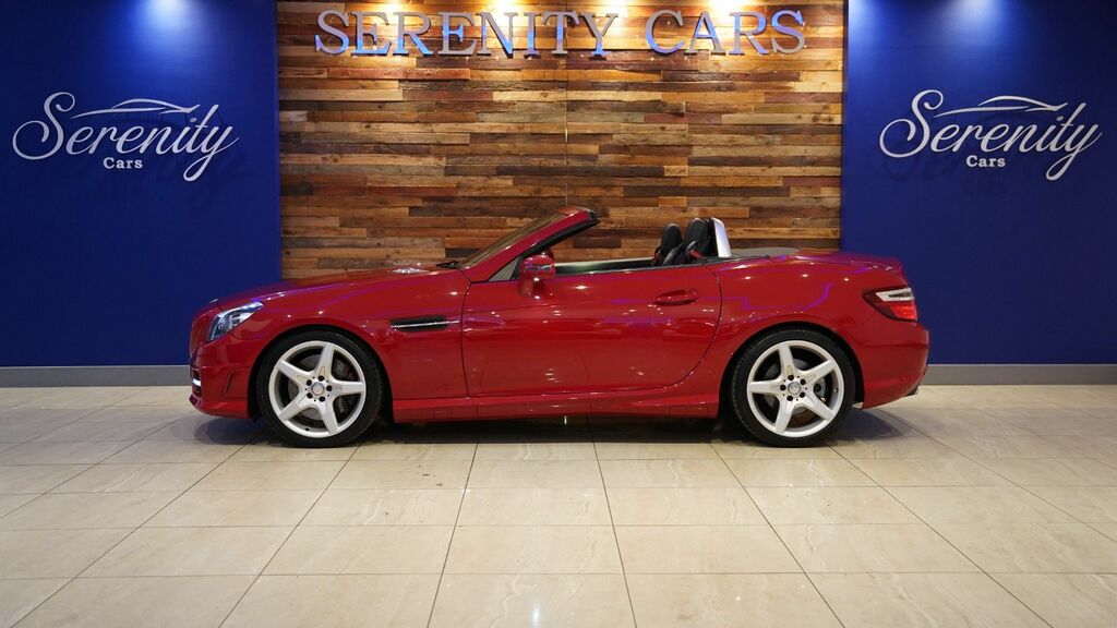 Mercedes-Benz SLK 2013 2.1 Slk250 Cdi Amg Sport Convertible Dies Red #4