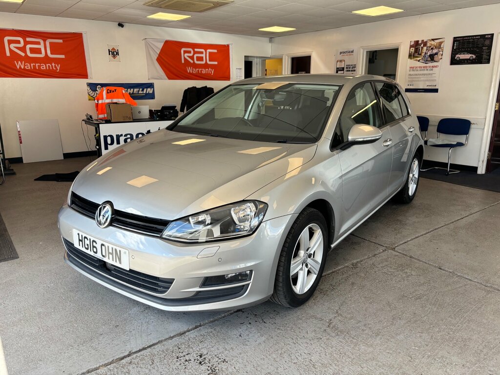 Volkswagen Golf 1.4 Tsi Bluemotion Tech Match Edition Hatchback HG16OHN Silver #2