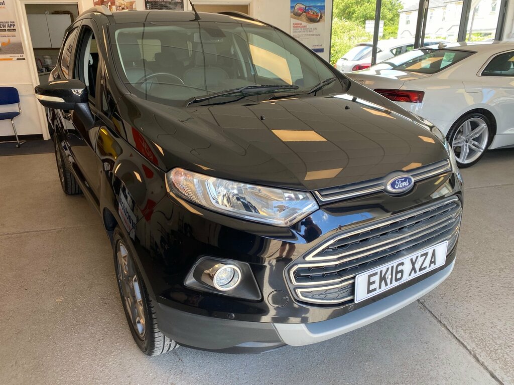 Ford Ecosport 1.0T Ecoboost Titanium Suv 2Wd E Black