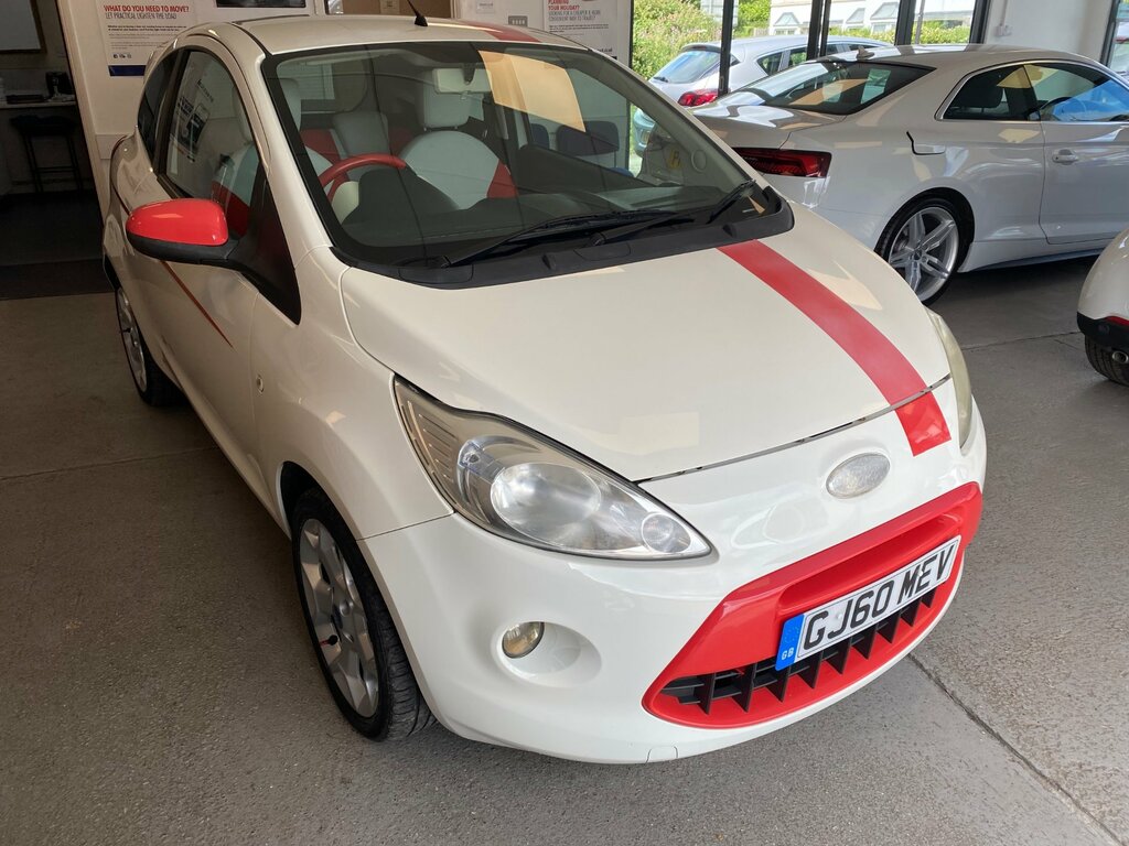 Ford KA 1.2 Grand Prix Hatchback Euro 4 White