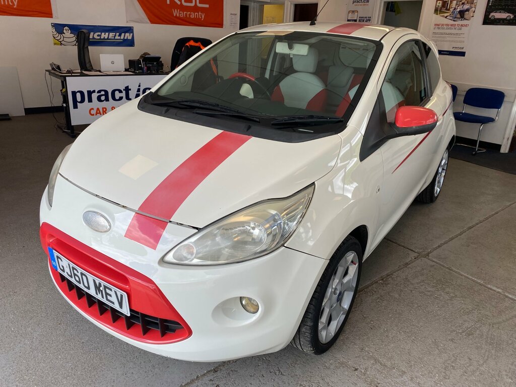 Ford KA 1.2 Grand Prix Hatchback Euro 4 White #2