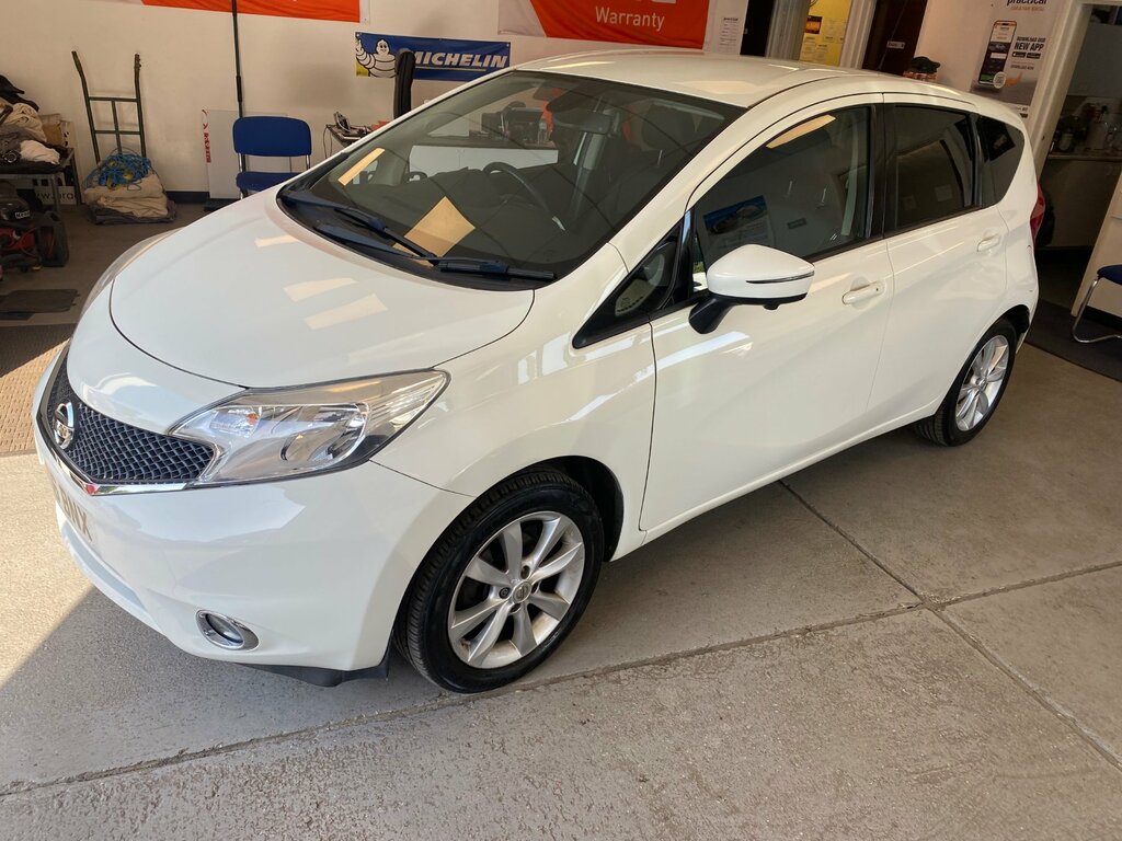 Nissan Note 1.2 Dig-s Tekna Hatchback Xtron Euro 6 White #6