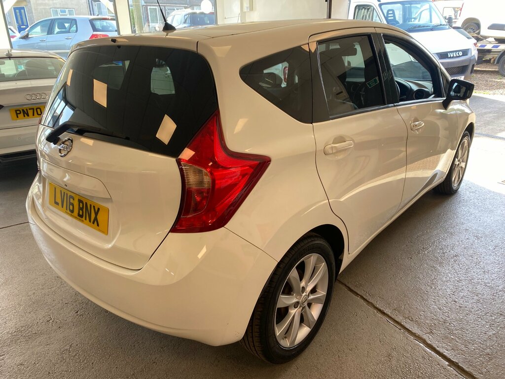 Nissan Note 1.2 Dig-s Tekna Hatchback Xtron Euro 6 White #3