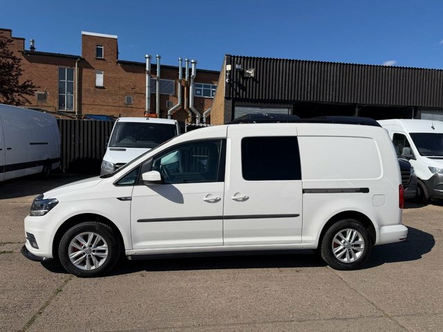 Volkswagen Caddy Maxi 2.0 Tdi C20 Highline White #2