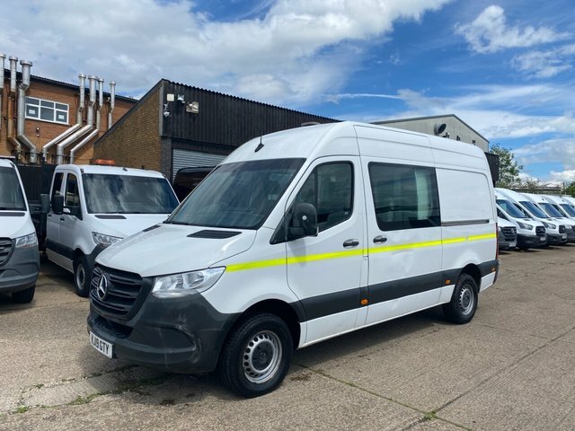 Mercedes-Benz Sprinter 2.1 314 Cdi L2 KJ19GTY White #6