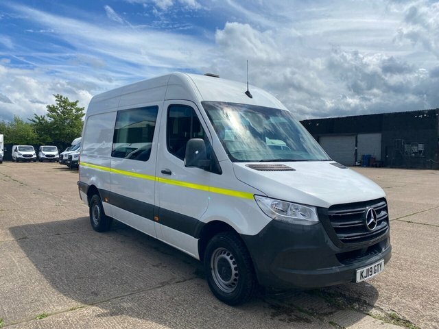Mercedes-Benz Sprinter 2.1 314 Cdi L2 KJ19GTY White #3