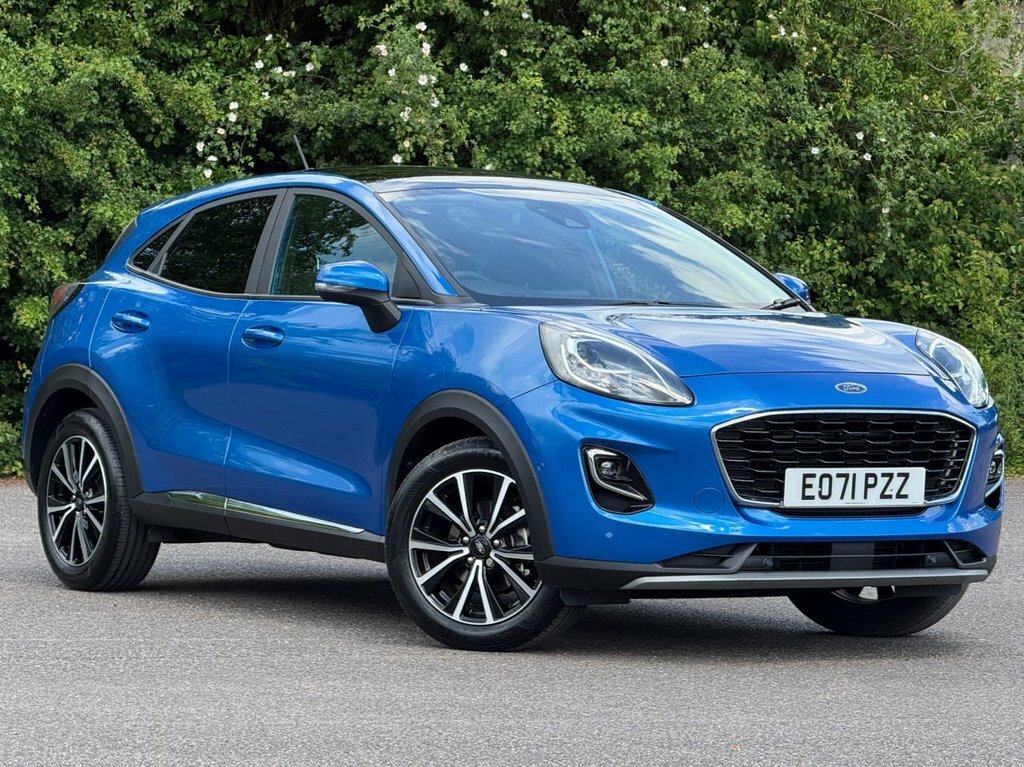 Ford Puma 1L Titanium Blue