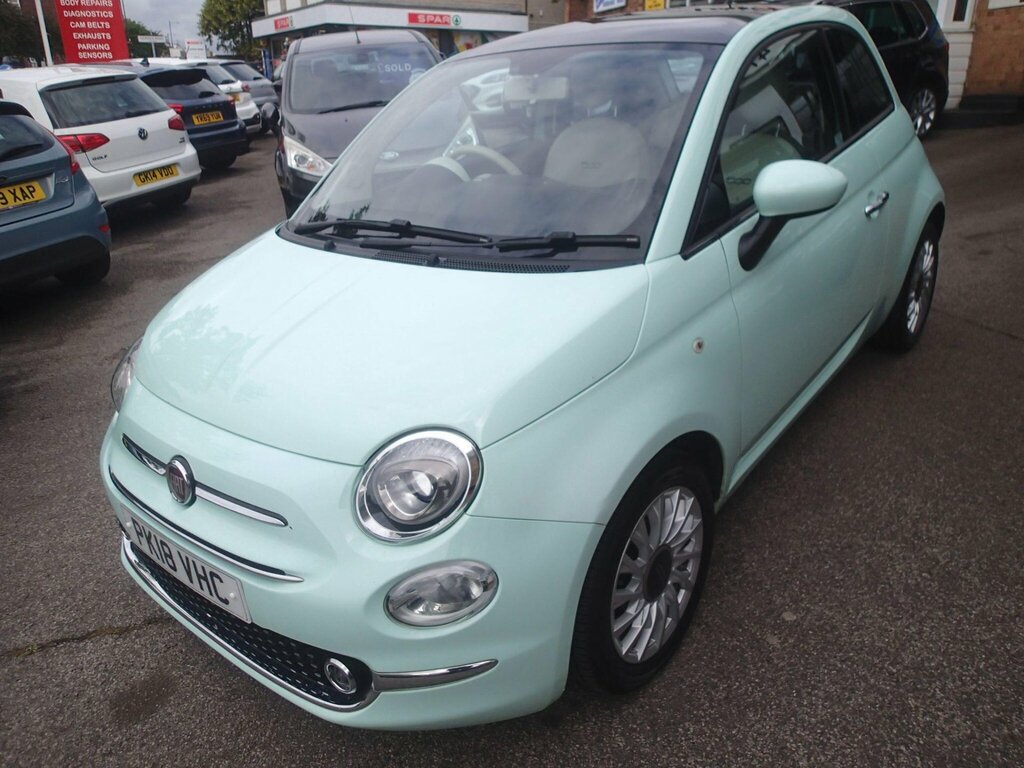 Fiat 500 1.2 Lounge Euro 6 Ss Green