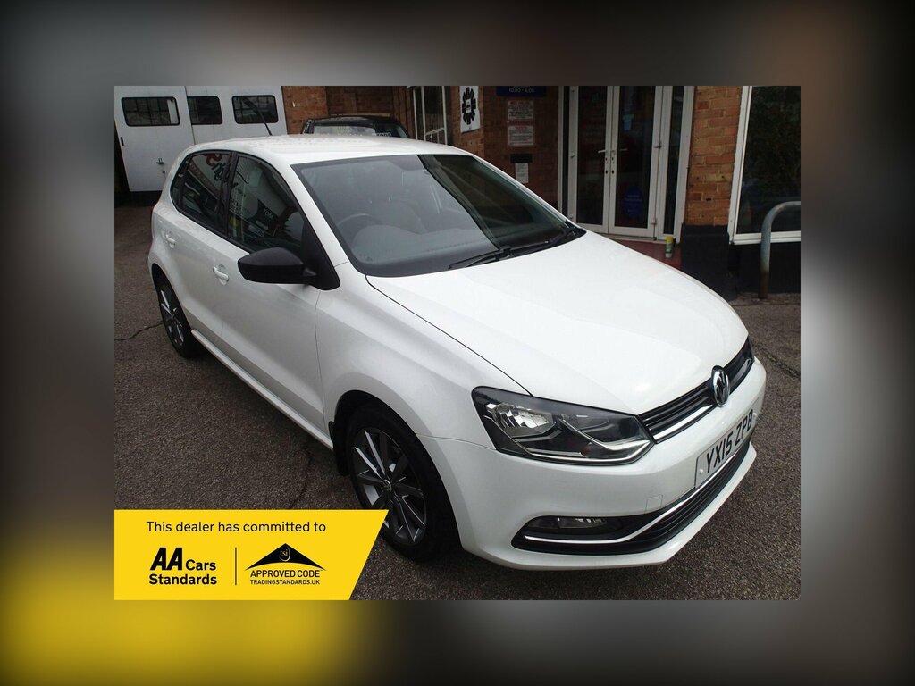 Volkswagen Polo 1.2 Tsi Bluemotion Tech Se Design Euro 6 Ss White