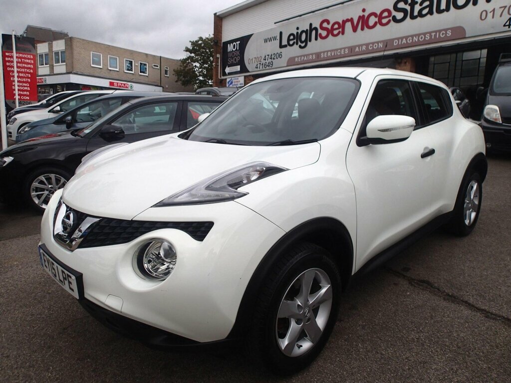 Nissan Juke 1.6 Visia Euro 5 EY15LPE White #2