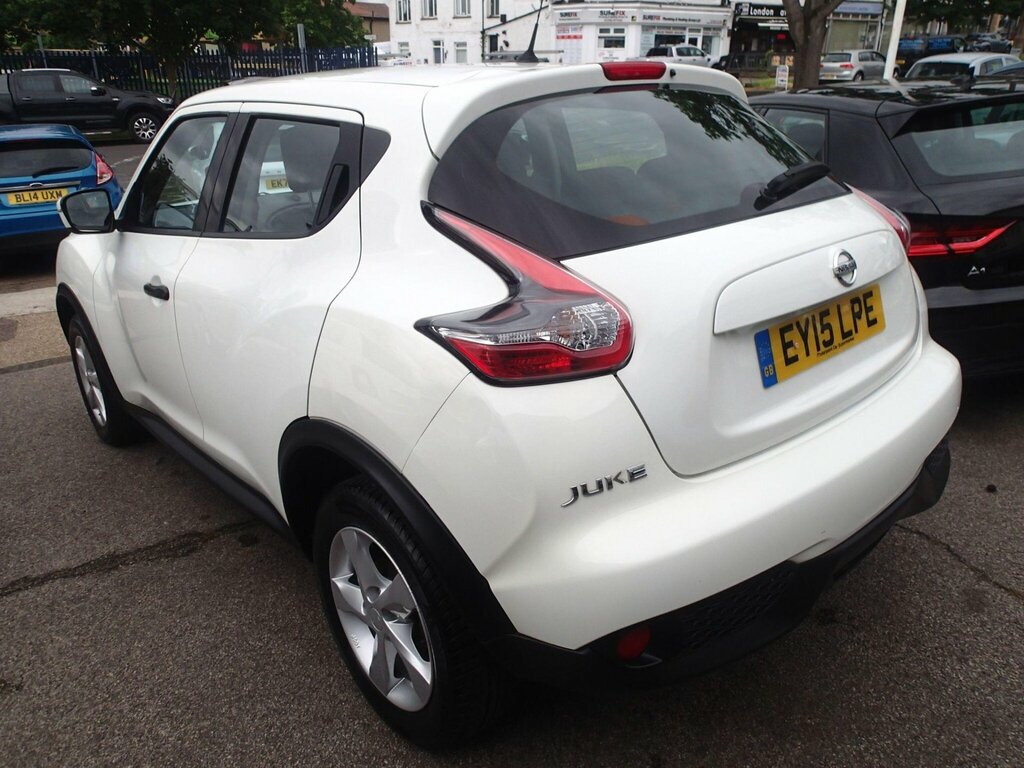 Nissan Juke 1.6 Visia Euro 5 EY15LPE White #3