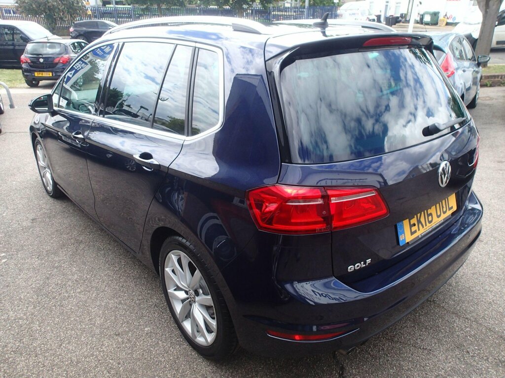 Volkswagen Golf SV 2.0 Tdi Bluemotion Tech Gt Dsg Euro 6 Ss Blue #3