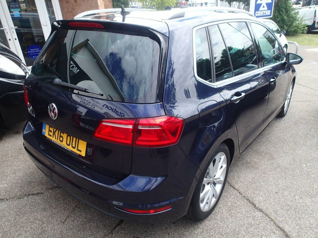 Volkswagen Golf SV 2.0 Tdi Bluemotion Tech Gt Dsg Euro 6 Ss Blue #2