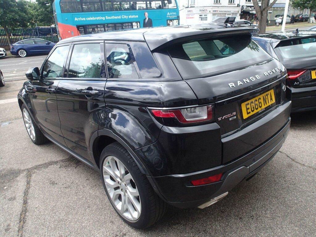 Land Rover Range Rover Evoque 2.0 Td4 Hse Dynamic Lux 4Wd Euro 6 Ss EG66NTA Black #4