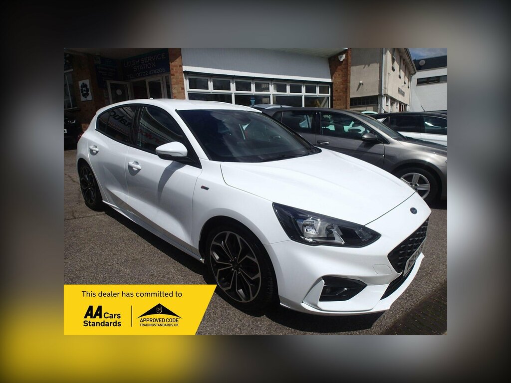 Ford Focus 1.0T Ecoboost St-line X Euro 6 Ss White