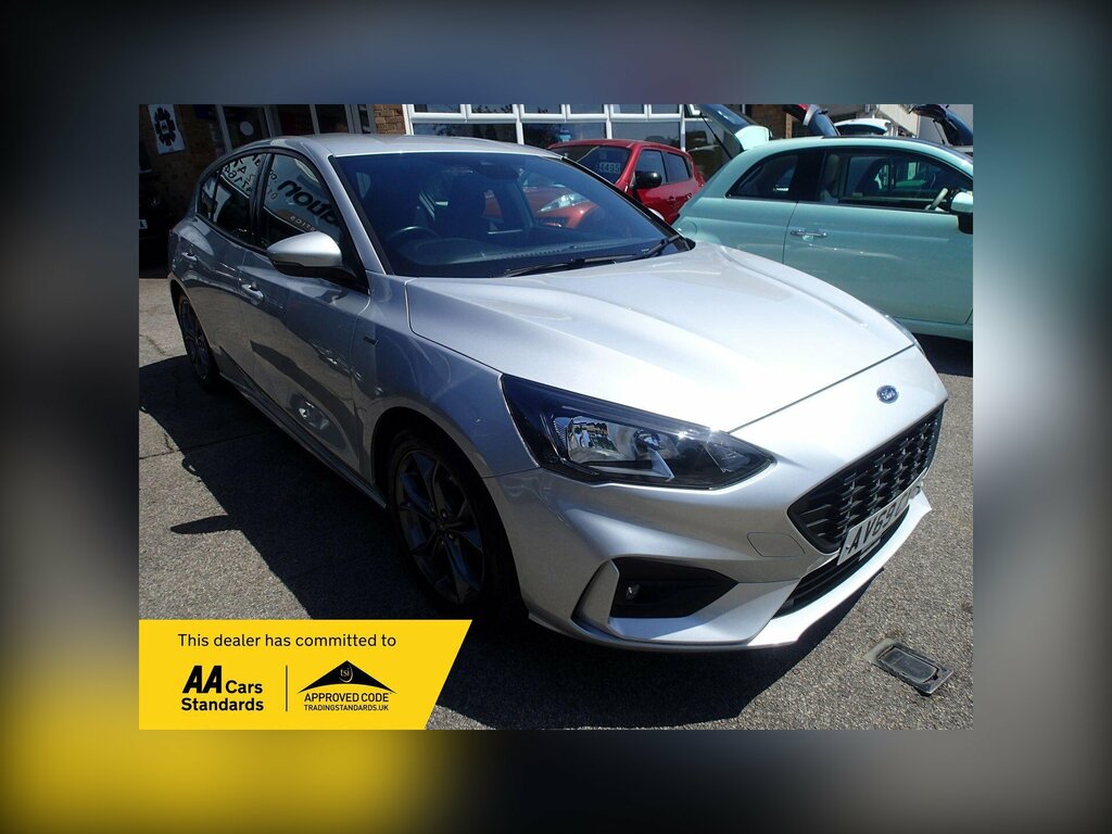 Ford Focus 1.0T Ecoboost St-line Euro 6 Ss AV69CXE Silver