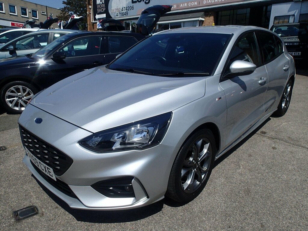 Ford Focus 1.0T Ecoboost St-line Euro 6 Ss AV69CXE Silver #2